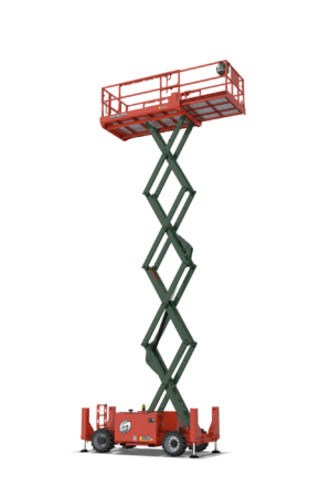 Sinoboom 1018RD rough terrain diesel scissor lift