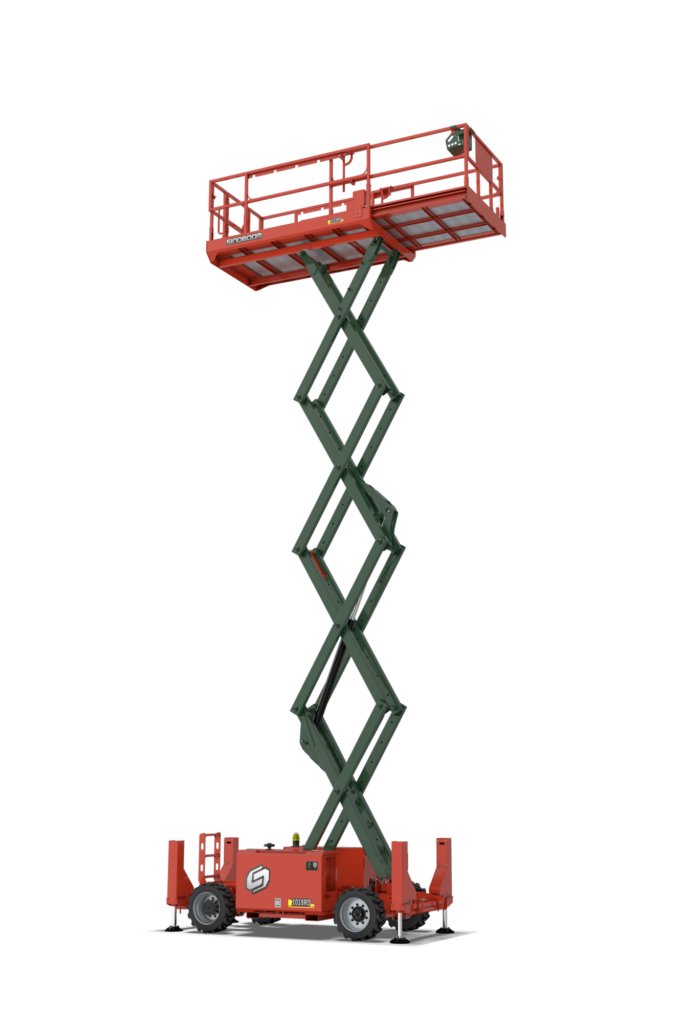 Sinoboom 1018RD rough terrain diesel scissor lift