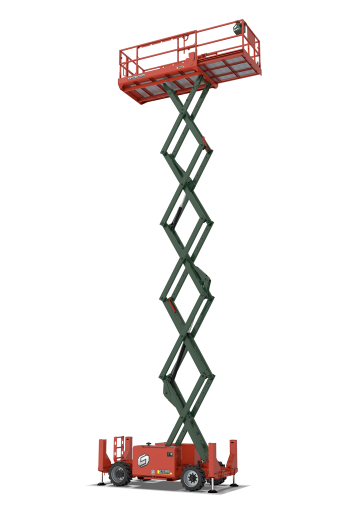 Sinoboom 1218 RD Rough Terrain scissor lift