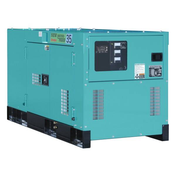 The Denyo DCA35SPK-DA is three phase diesel silenced generator