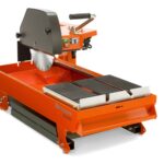 Husqvarna Brick saw TS350E legs folded