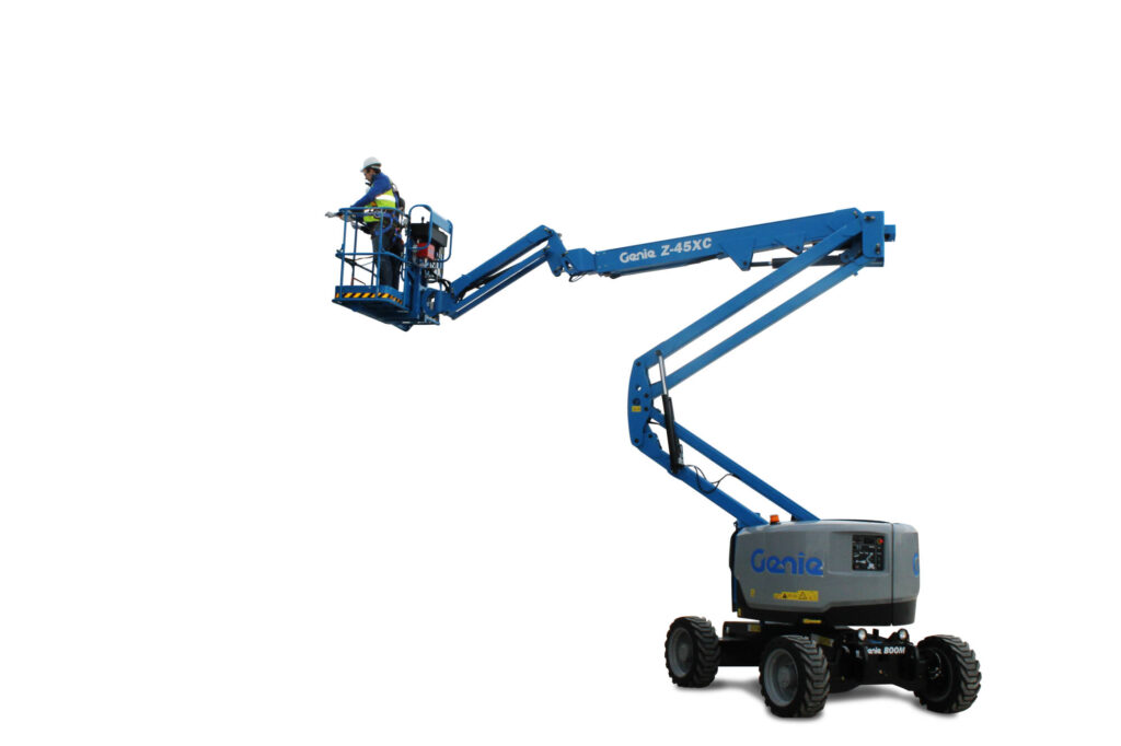 Genie Z-45/XC articulating book with xtra capacity