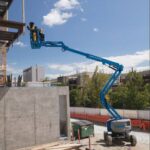 Z-45/XC working with operators on construction site